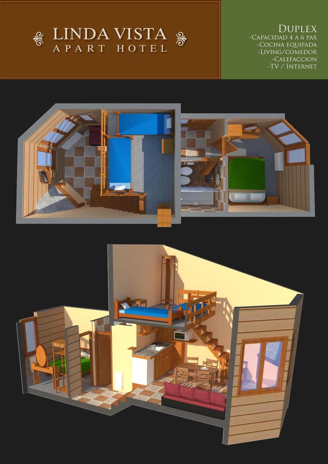 Linda Vista Apart Hotel El Calafate Dış mekan fotoğraf
